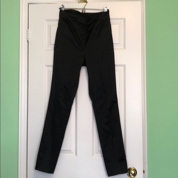 Worn Once Club Monaco Satin Womens Tuxedo Pants - Picture 2 of 6
